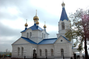 Освящение храма в Волчьей Александровке