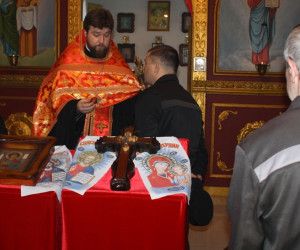Светлая Седмица в тюремных храмах и молитвенных комнатах