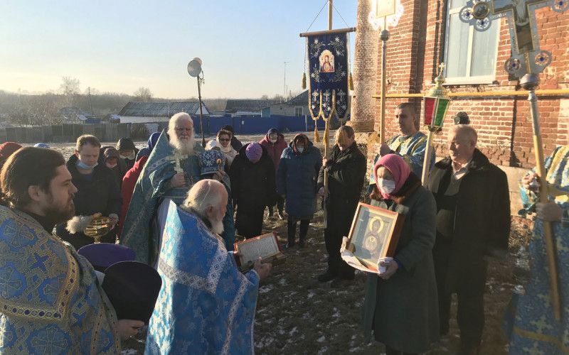 В старооскольской Знаменке отметили престольный праздник