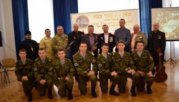 Ветераны боевых действий провели для новооскольских школьников урок мужества «Пусть память говорит»