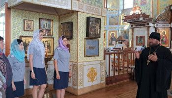 Сотрудницы воспитательной колонии посетили Успенский собор