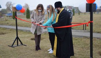 Новая спортивная площадка появилась в селе Николаевка Новооскольского городского округа