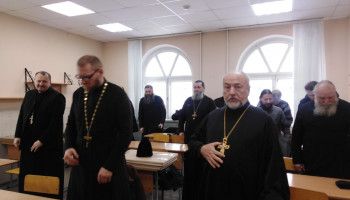 В Новом Осколе прошло собрание священнослужителей Новооскольского благочиния.