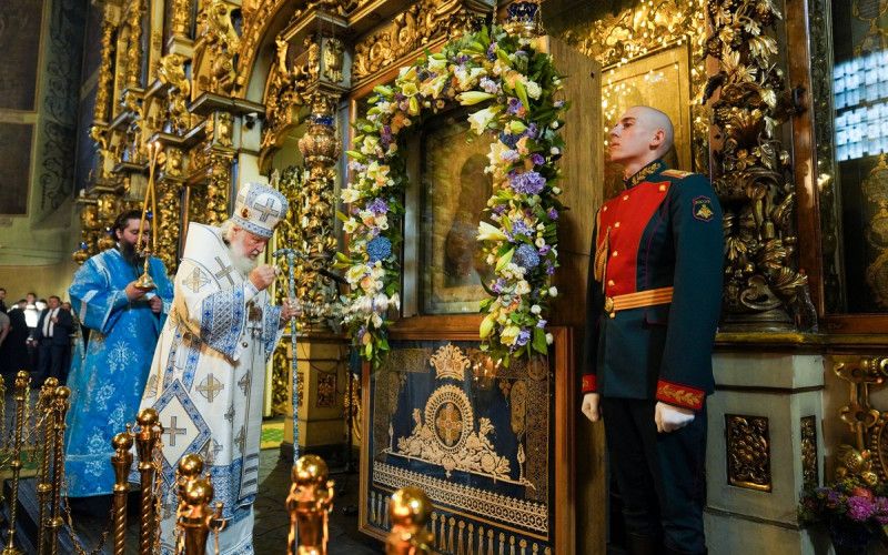 Прямая трансляция Патриаршего богослужения в Донском монастыре