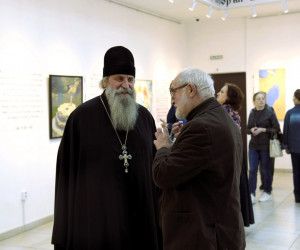 В Белгороде открылась художественная выставка «Год 2024-й от Рождества Христова»