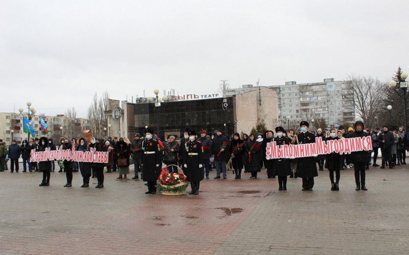 В Старом Осколе отметили 78-ю годовщину со Дня освобождения от немецко-фашистких захватчиков