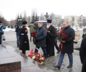 В Старом Осколе отметили 78-ю годовщину со Дня освобождения от немецко-фашистких захватчиков