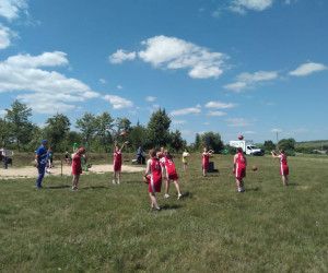 В селе Шараповка открыли новую детскую площадку