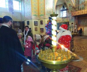 Маленькие новооскольцы прославили родившегося Богомладенца