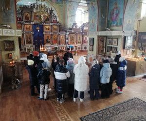 Новооскольские школьники посетили Успенский собор