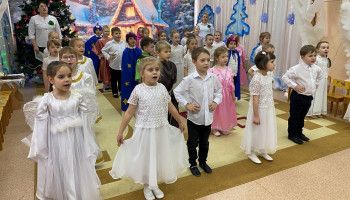 Рождественский утренник прошел в Троицком детском саду