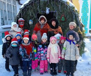 Дети посетили храм в дни Святок