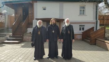 Правящий архиерей Щигровской епархии посетил музея святителя Онуфрия