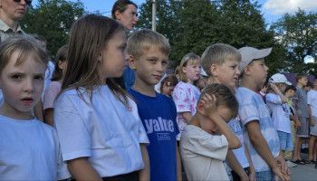 На Чернянской земле состоялось открытие  традиционной православной смены в лагере "Орбита".