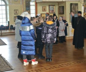 Новооскольские школьники посетили Успенский собор