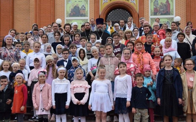 В воскресной школе Сергиевского храма завершился учебный год