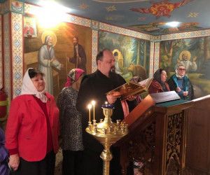 Престольный праздник домового храма отметили в новооскольском доме престарелых