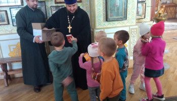 Воспитанники детского сада "Пчелка" посетили с экскурсией Успенский cобор