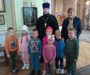 Воспитанники детского сада "Пчелка" посетили с экскурсией Успенский cобор