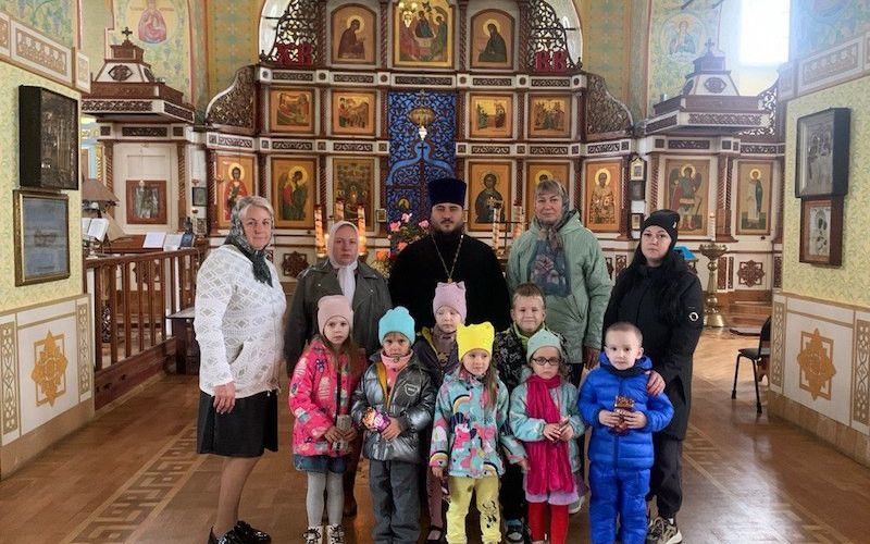 Дети из детского сада посетили Успенский Собор
