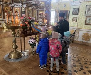 Дети из детского сада посетили Успенский Собор