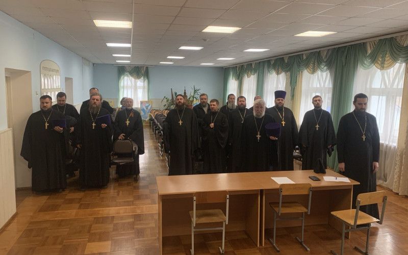 В Новом Осколе прошло собрание благочиния