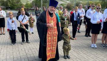 9 мая во всех приходах Новооскольского благочиния прошли торжественные мероприятия.