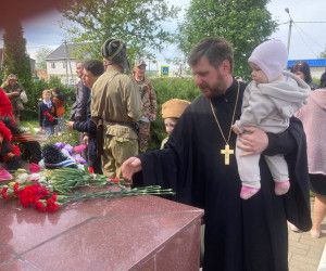 9 мая во всех приходах Новооскольского благочиния прошли торжественные мероприятия.