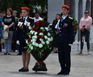 В Чернянке прошёл митинг в День памяти и скорби
