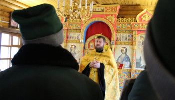 В новооскольской воспитательной колонии отметили престольный праздник