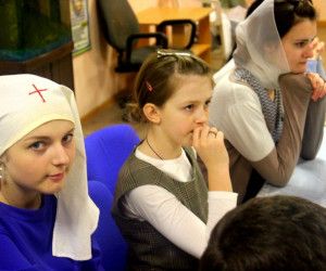 Состоялся первый мастер-класс для Пасхальной ярмарки сестричества