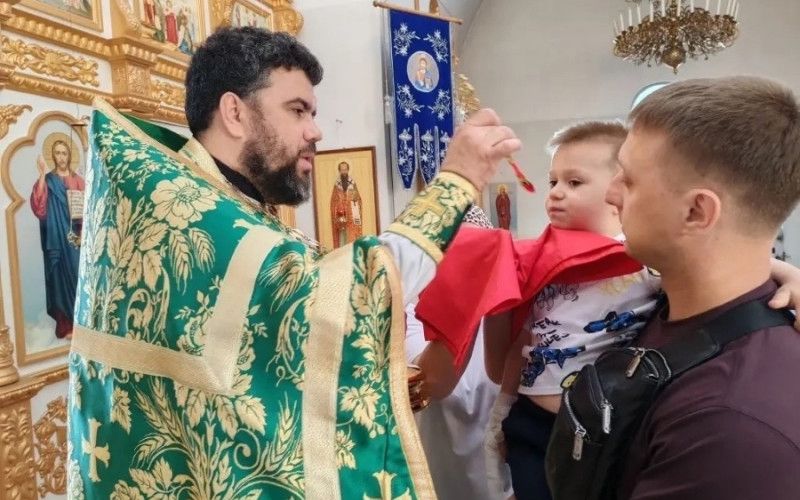 Адаптивная Божественная литургия в храме Рождества Пресвятой Богородицы
