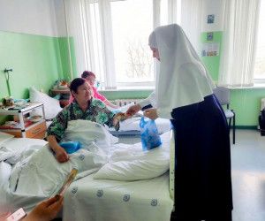 Светлый праздник Пасхи в областной клинической больнице святителя Иоасафа