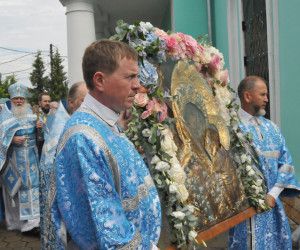 Старооскольцам, чрез образ Казанской иконы Божией Матери, открылось непередаваемое ощущение благодати и любви Пресвятой Богородицы