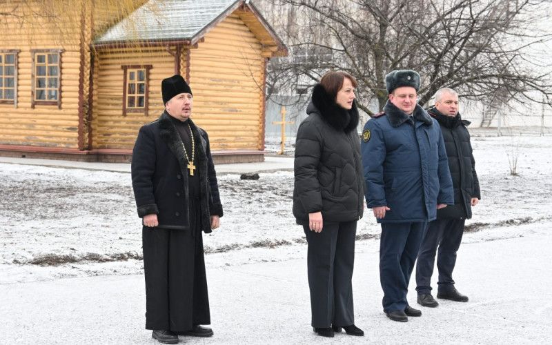 В чернянской колонии №8 прошёл День милосердного отношения к заключённым.