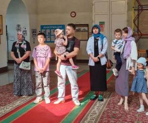 Адаптивная Божественная литургия в храме Рождества Пресвятой Богородицы