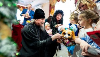 Для маленьких белгородцев устроили рождественское чудо