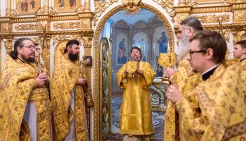 Архиерейское служение в Неделю по Рождестве Христовом