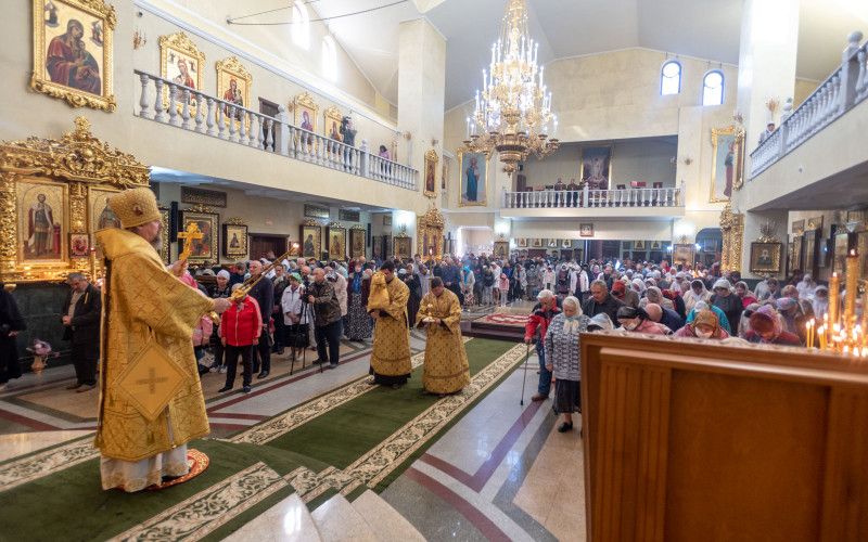 Архиерейское служение в Неделю 15-ю по Пятидесятнице