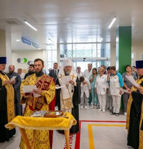 В Белгороде области открылось новое приемное отделение детской областной клинической больницы