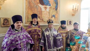 Архиерейское служение в субботу 4-й седмицы Великого поста