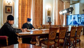 Очередное собрание благочинных прошло в дистанционном формате