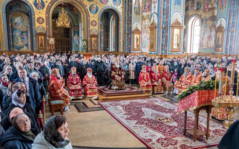 Митрополит Иоанн принял участие в торжествах по случаю 40-летия архиерейской хиротонии митрополита Воронежского и Лискинского Сергия
