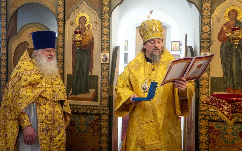 Архиерейское служение в Неделю 27-ю по Пятидесятнице