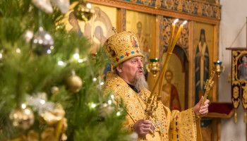 Архиерейское служение в Неделю святых Праотец
