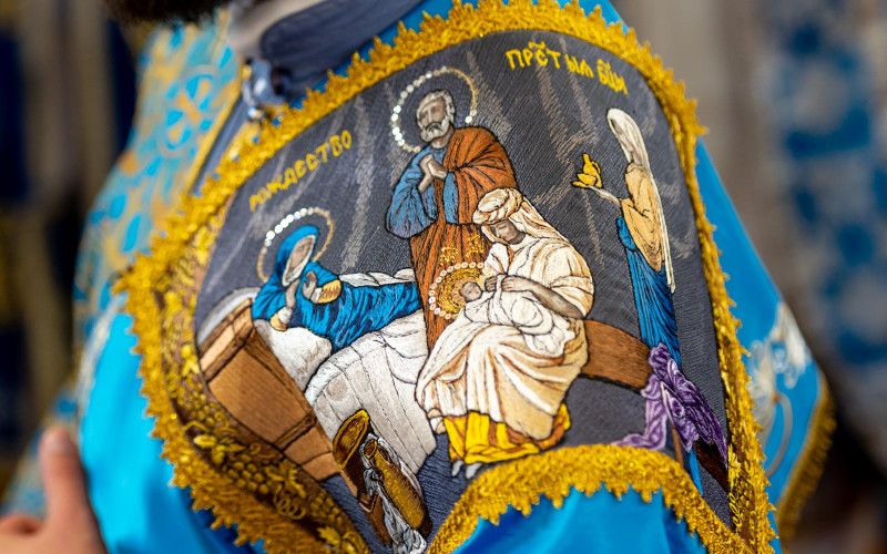 «Рождество Твое, Богородица Дева, радость возвестило всей вселенной, ибо из Тебя воссияло Солнце правды...»