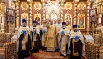 Архиерейское служение в Неделю 19-ю по пятидесятнице