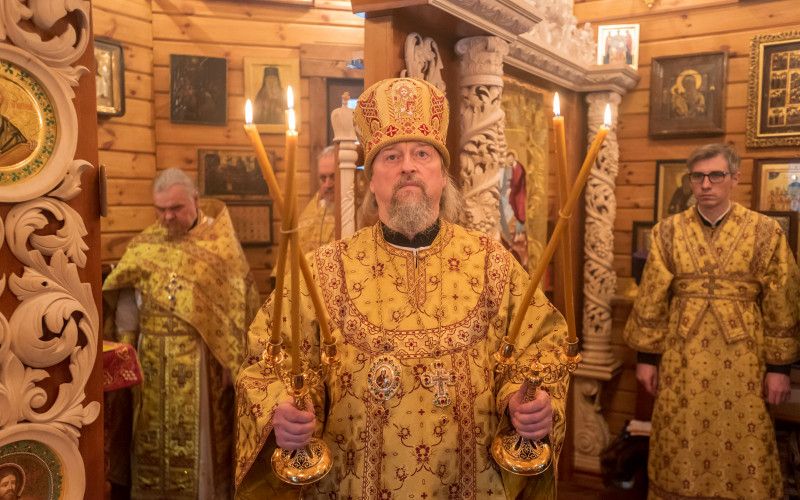 Архиерейское служение в Неделю 34-ю по Пятидесятнице