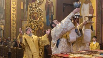 Архиерейское служение в Прощеное воскресенье