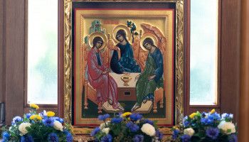 Архиерейское служение в День Святого Духа